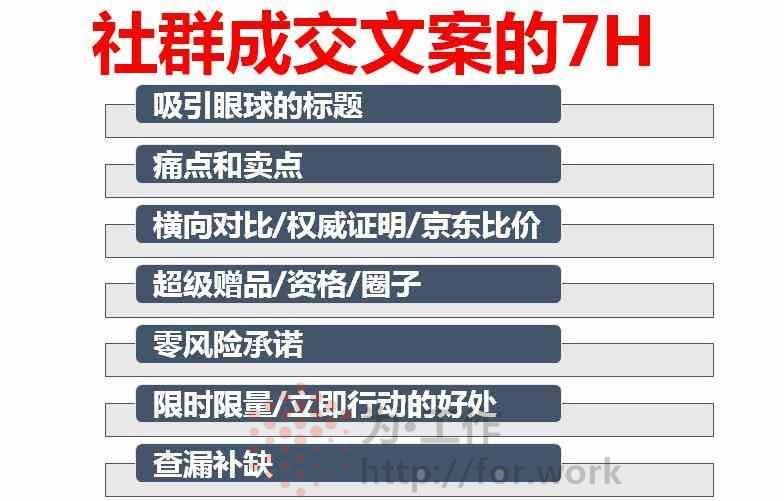 成交文案的具体写法‌